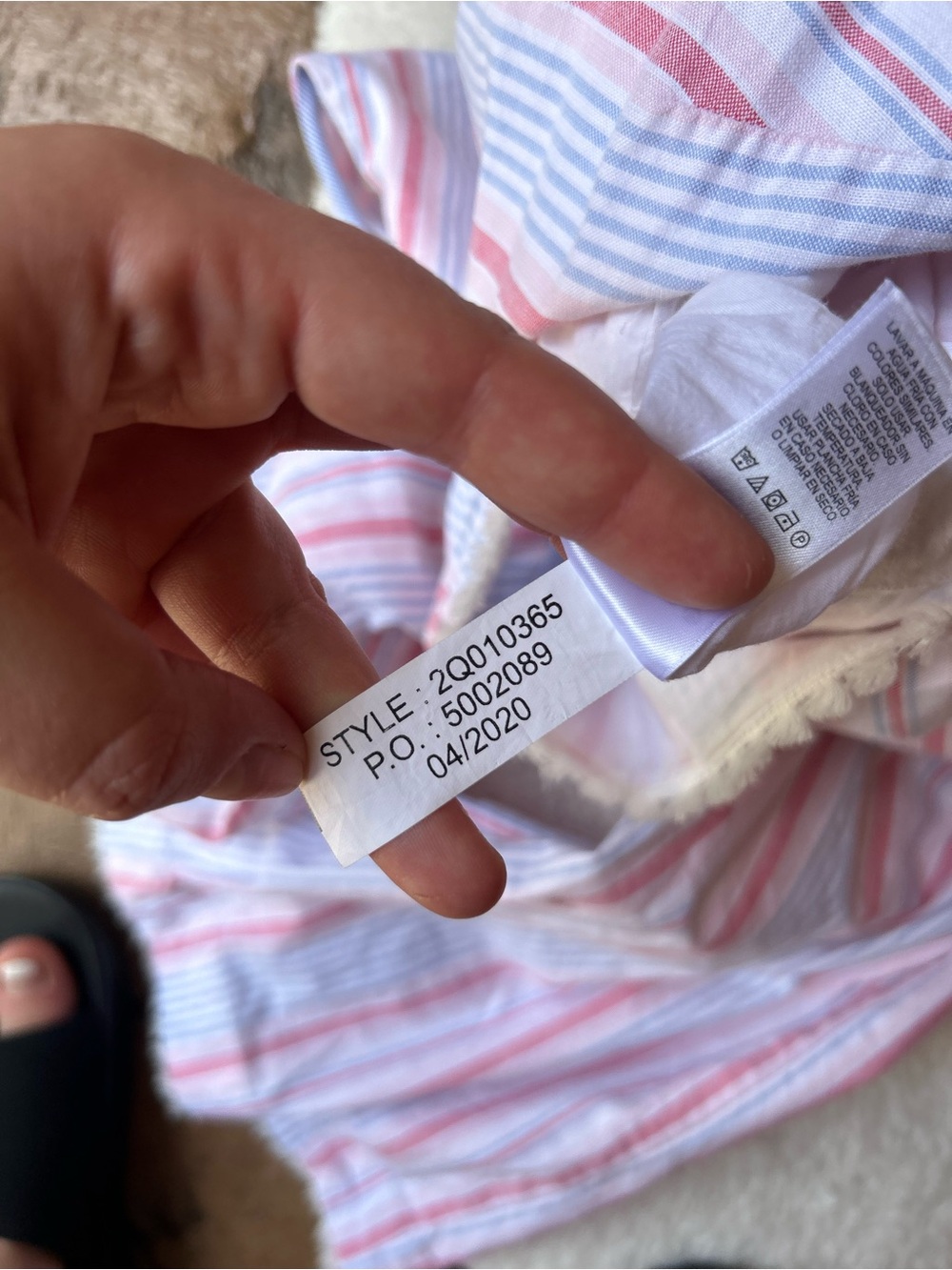 Vineyard Vines Abacos Pastel Stripe TaseWhite Jumpsuit - Picture 8 of 8